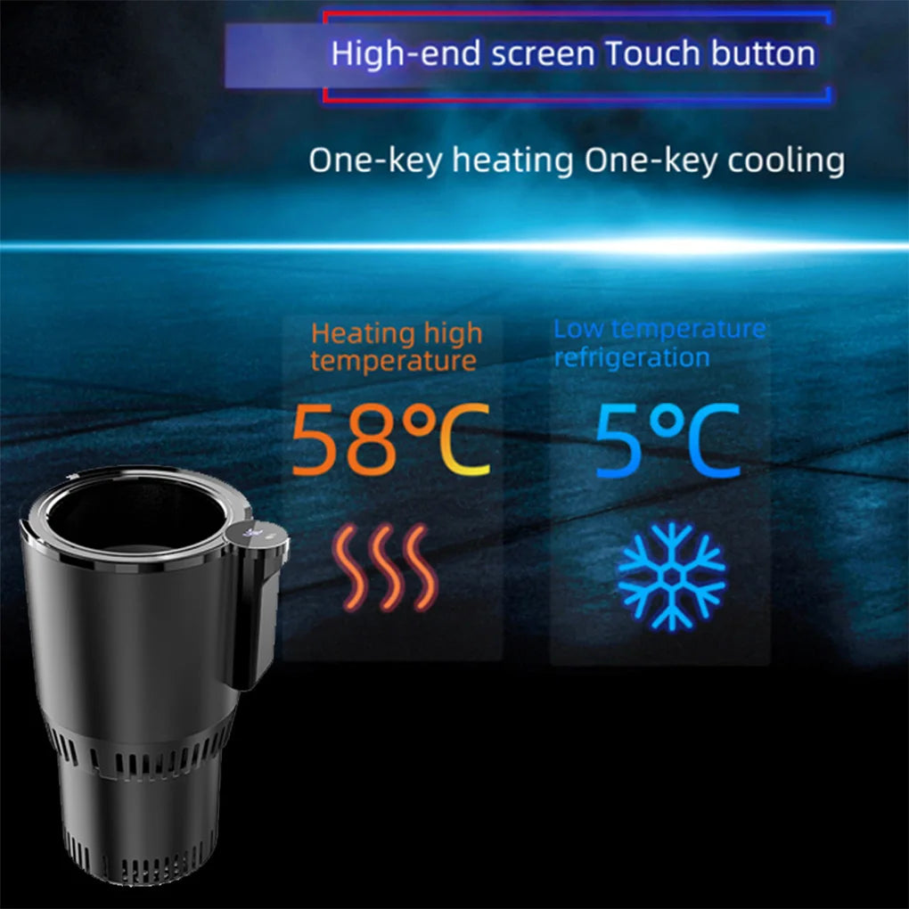 Home and Car Smart Cup Cooler and Warmer, Digital Display To Control The Temperature